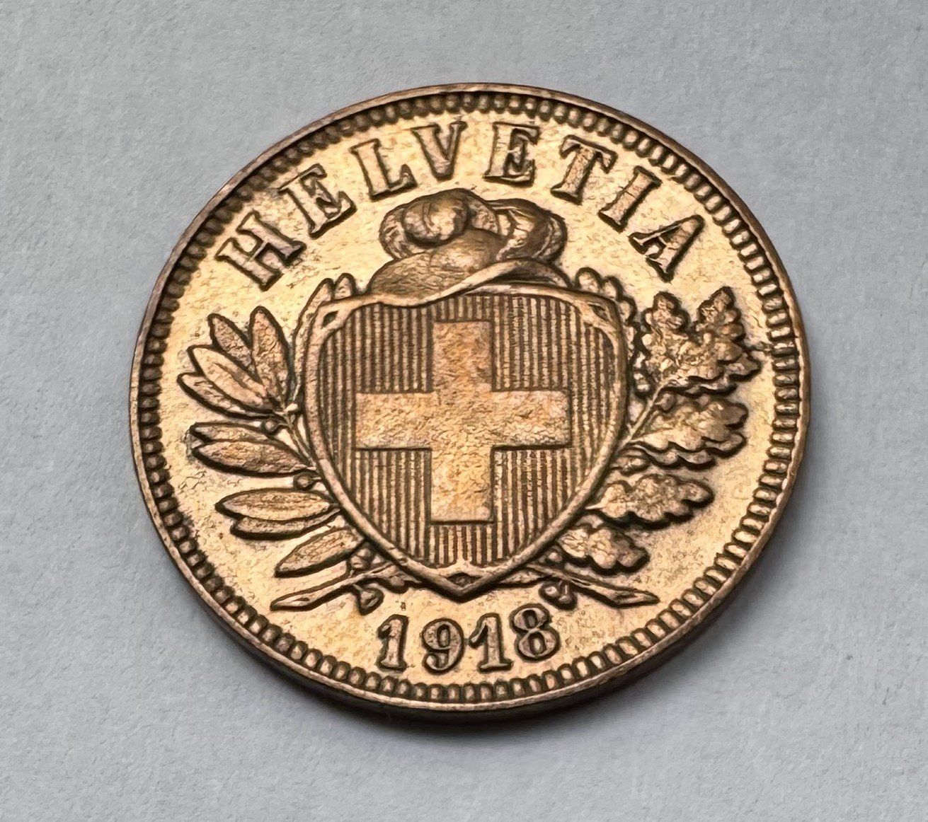 Tutti le monete: 1918 2 Rappen unz – Nuovo (secondo la descrizione) da Kirchberg SG venduto da Zenhad69