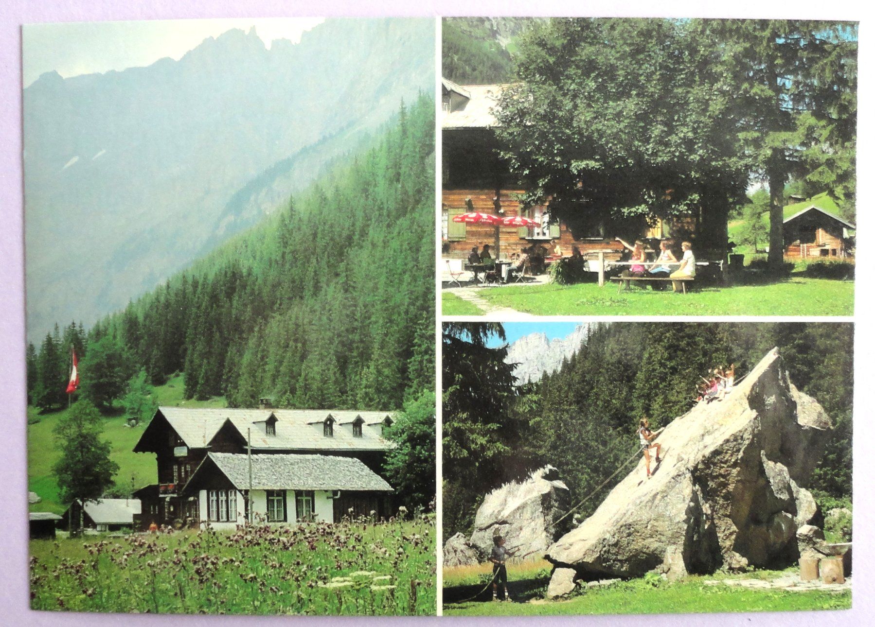 Ansichtskarten: Hotel Gasterntal-Selden, Kandersteg – Gebraucht aus Fétigny von Billy2miny