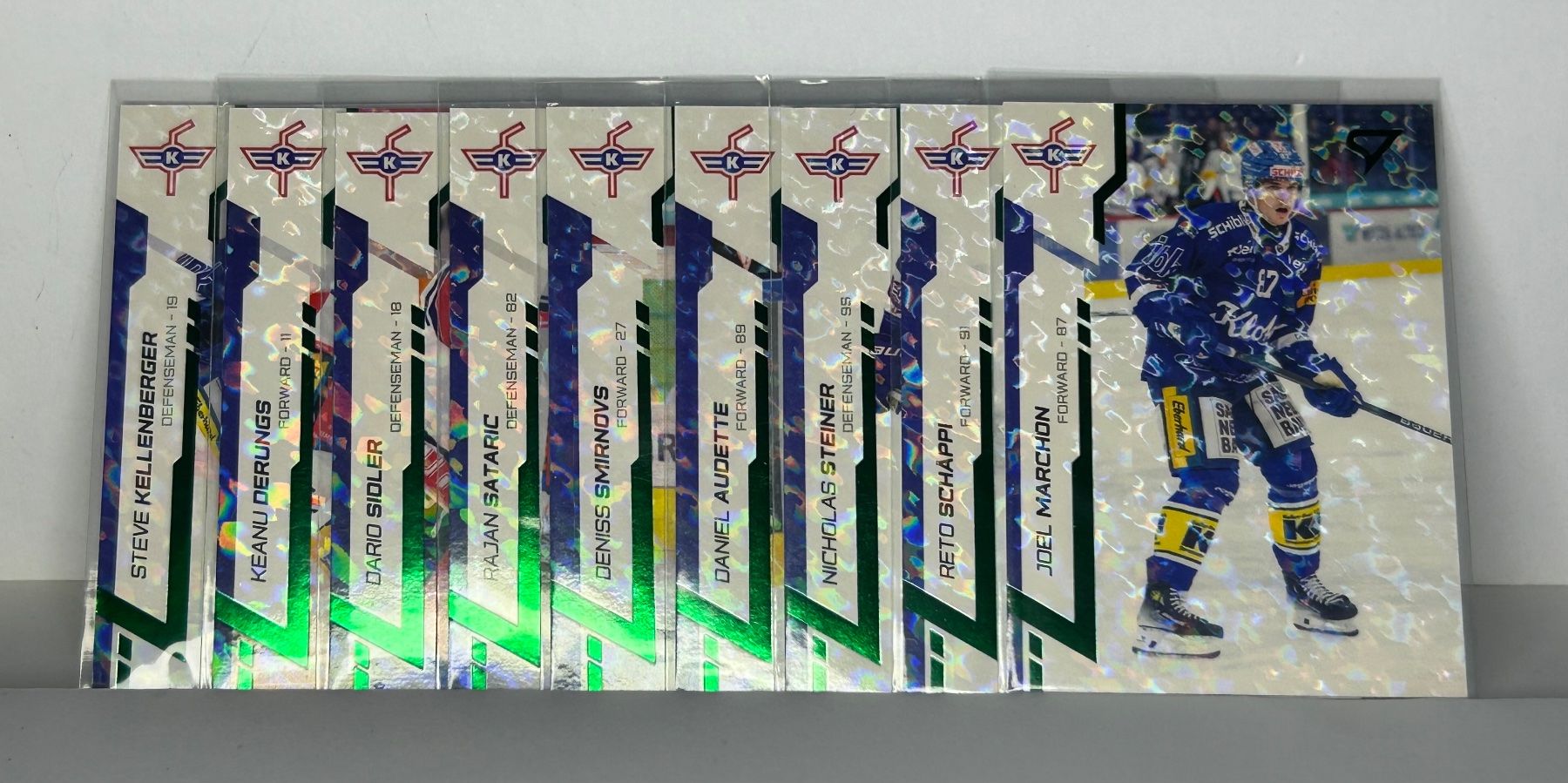 Sportzoo Carte collezionabili: 9x Green Parallel Cards EHCK – Nuovo (secondo la descrizione) da Biel/Bienne venduto da JAN-SOLO
