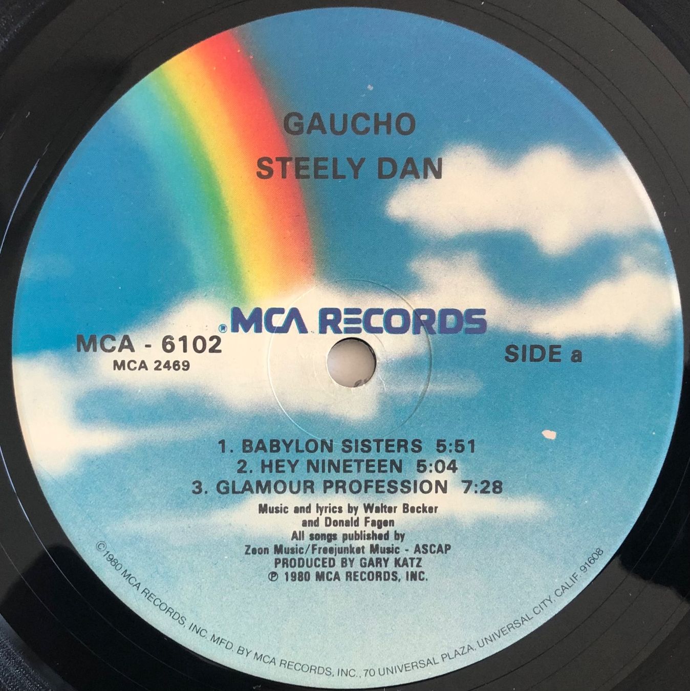 Dischi in vinile: STEELY DAN - GAUCHO – Usato da Poliez-Pittet venduto da Newtown-Records 3