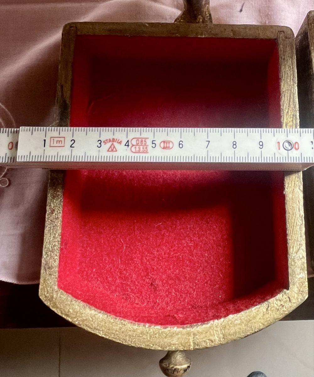 Portagioie: Schmuckschatulle mit 2 Schubladen. – Usato da Bigenthal venduto da Sammler60 6