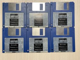 Disquettes Amstrad Microsoft Windows 3.0 - Collection 💾!