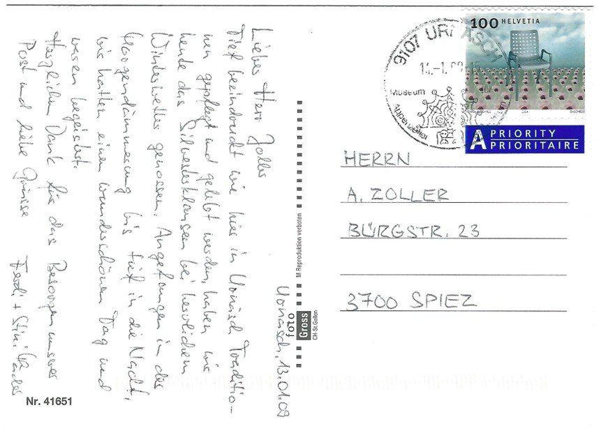 Cartoline postali: AK Urnäsch - Silvesterklause – Usato da Rheinfelden venduto da wil_m7gh 1