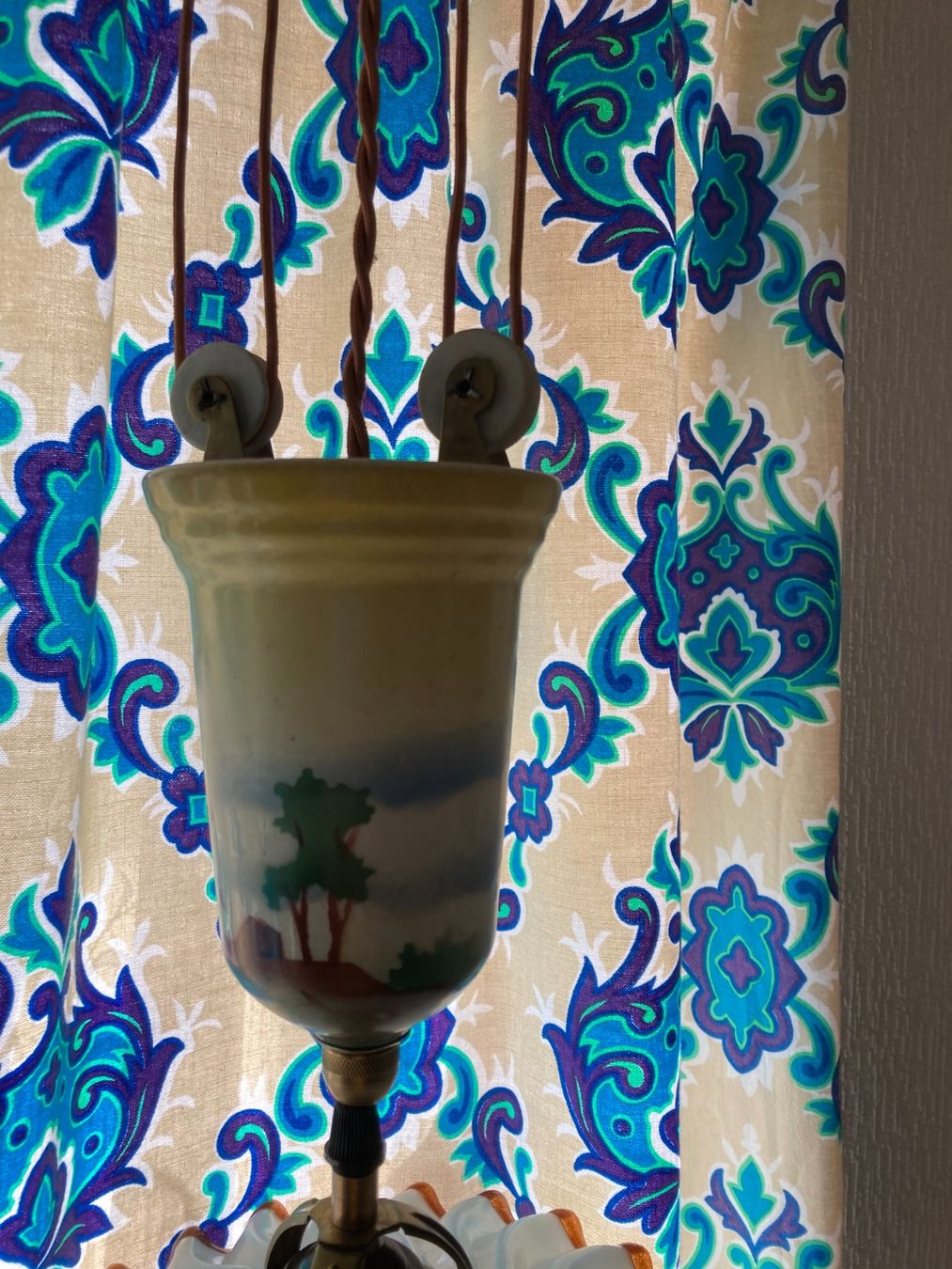 Lampadari & plafoniere: Antike Decken  Zug Lampe – Usato da Plasselb venduto da lululuca 1