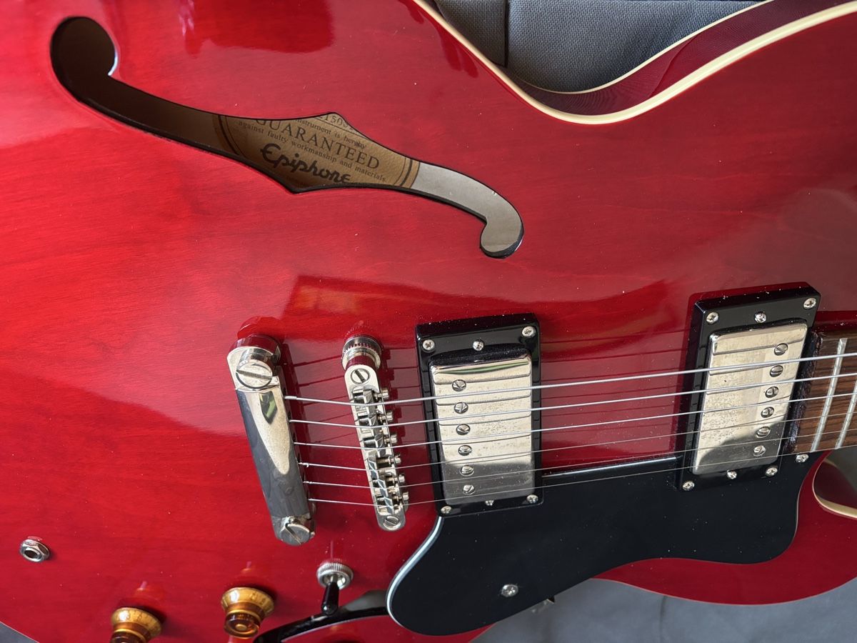 Epiphone Musikinstrumente: Epiphone Dot Cherry – Gebraucht aus Le Landeron von CharlieGilbert 4