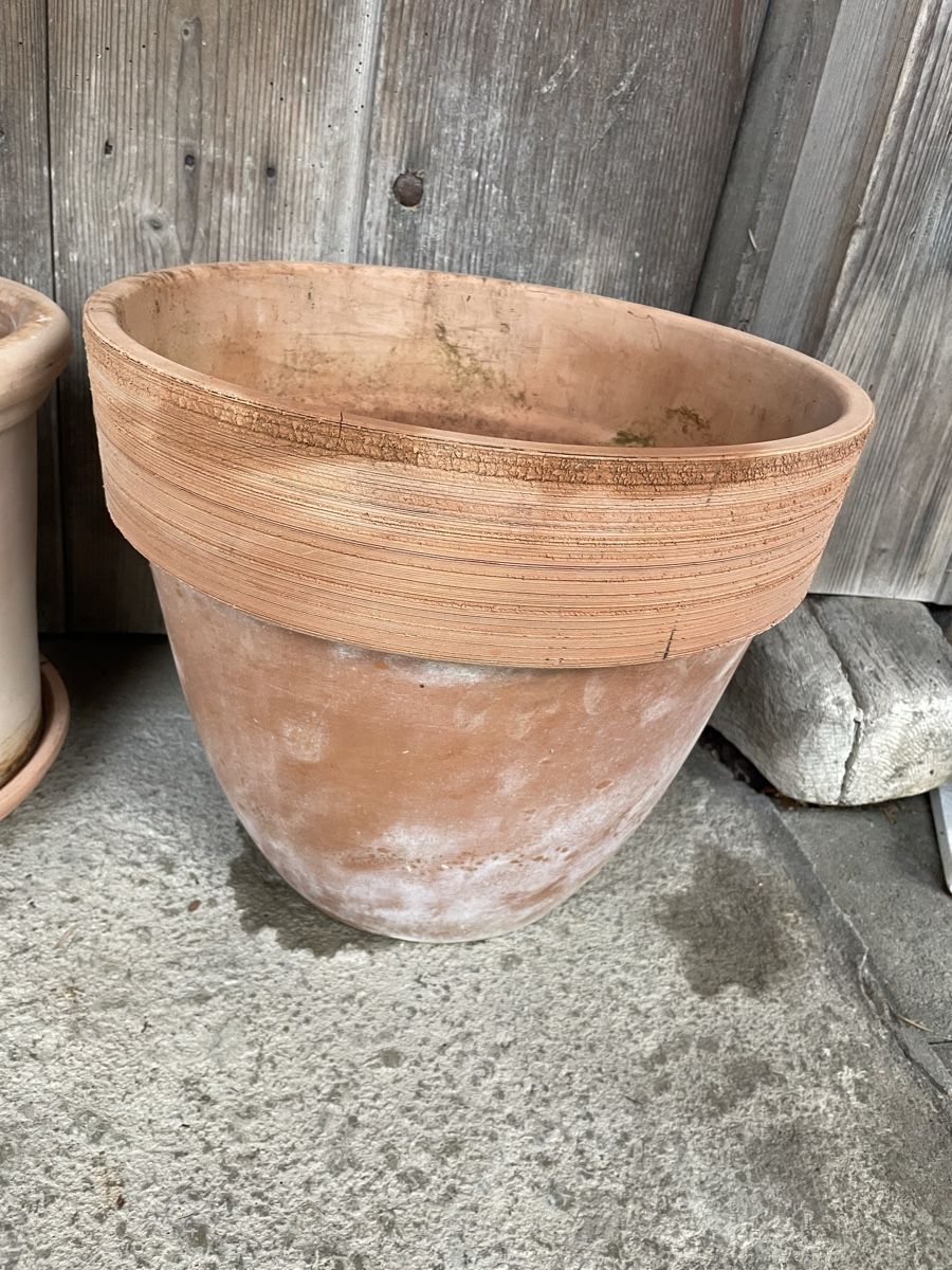 Vasi per fiori: Terracotta Topf 40 cm Durchmesser  – Usato da Kölliken venduto da Michi180