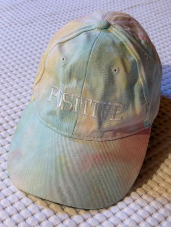 Cap Tie Dye Baumwolle "Positive" Einheitsgrösse