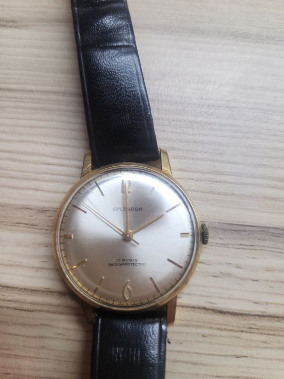 Montre Mécanique Vintage SOLIX 15 Rubis Suisse - Modèle Homme Des Années 1975, D'occasion