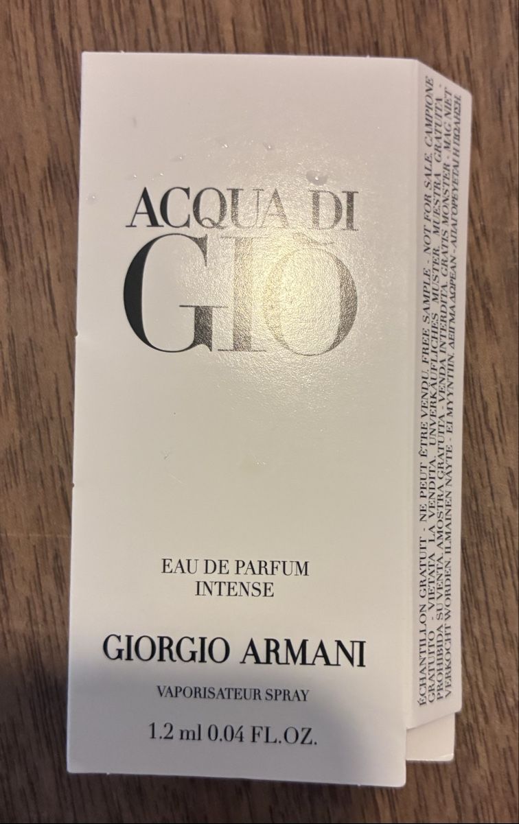 Armani Profumi & Eau de Toilette: Giorgio Armani Acqua di Gio Eau de Parfum Intense – Nuovo e nell'imballaggio originale da Baden venduto da Goldbaum