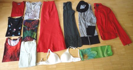 Kleiderpaket Damen 12-tlg. Frühling/Sommer Gr. 38-40