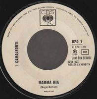 7 " CAMALEONTI I / SERGIO LEONARDI MAMMA MIA / PULCINELLA