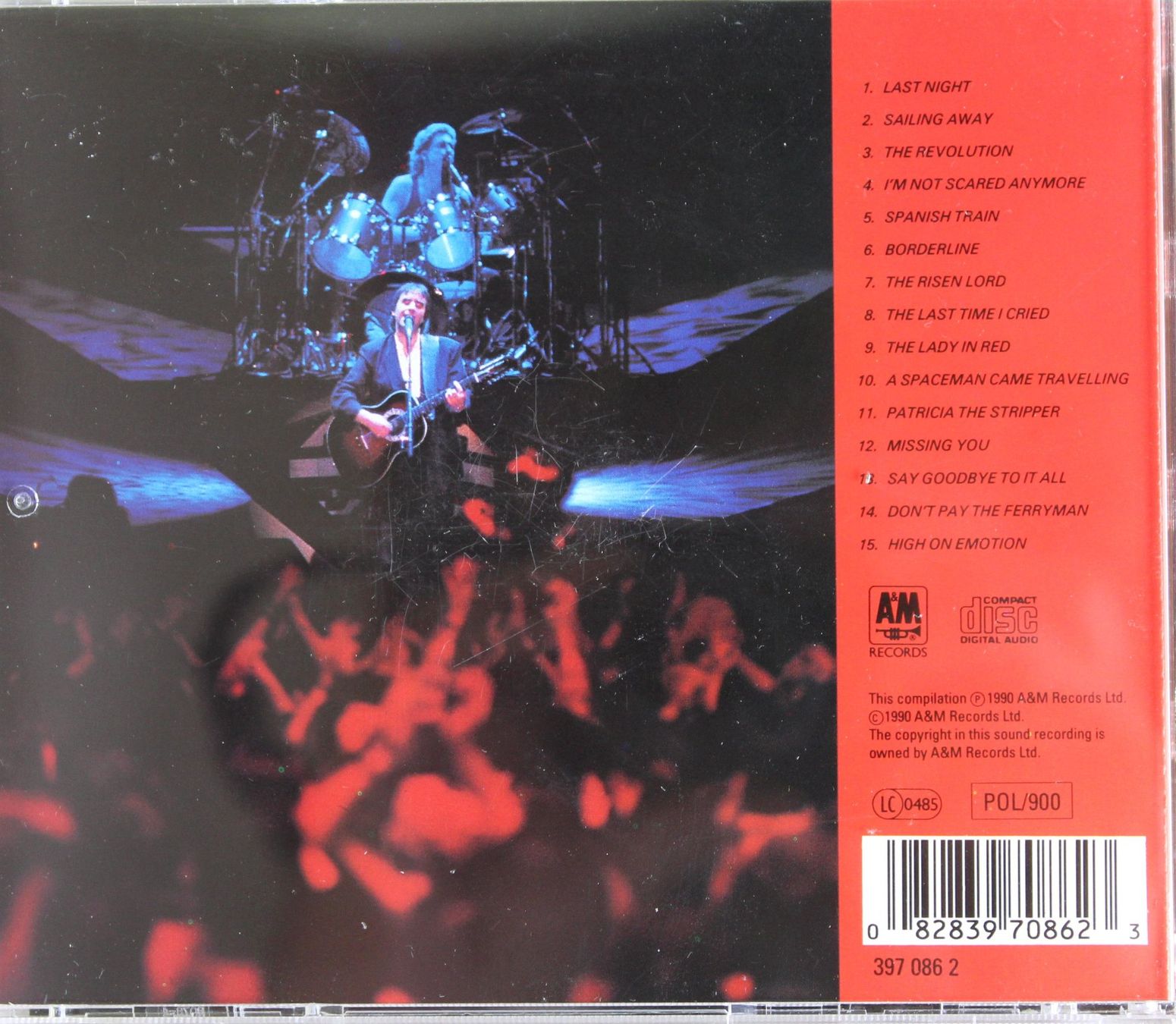 CDs: Chris de Burgh / High on emotion / Live from Dublin – Gebraucht aus Worblaufen von Cookie23 1
