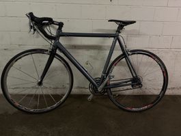 Klassisches Rennvelo, Carbon, TOP für Touren