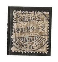 GENEVE 18.11.89 auf Zu#58a Mi#50x Vollstempel [4A8]