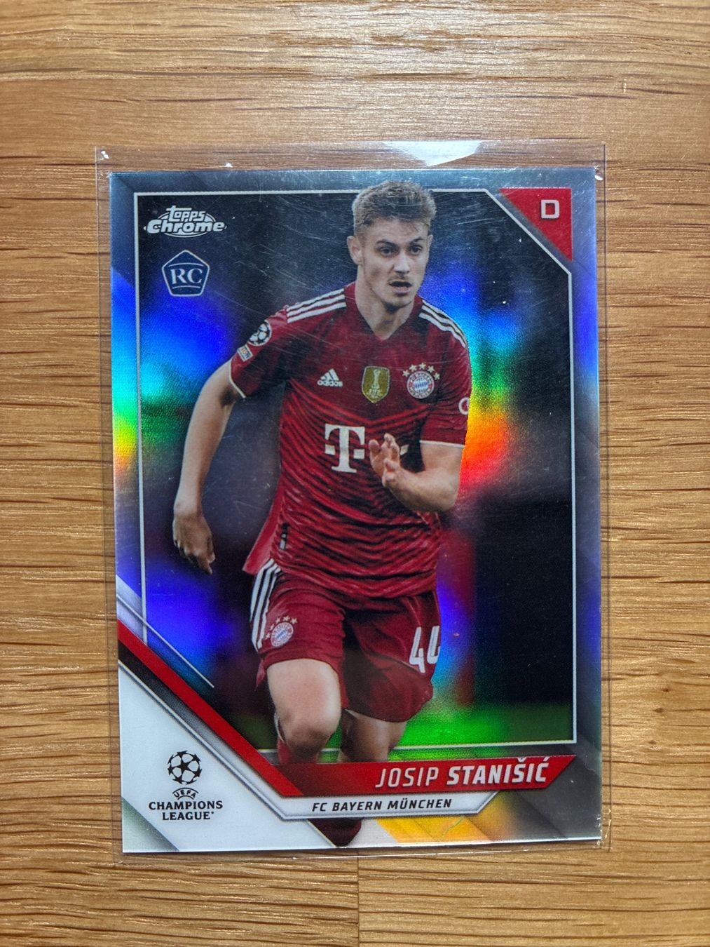 Topps Sammelbilder & Trading cards: Topps Chrome Josip Stanisic Bayern Rookie Refractor – Gebraucht aus Solothurn von MegaDaggi