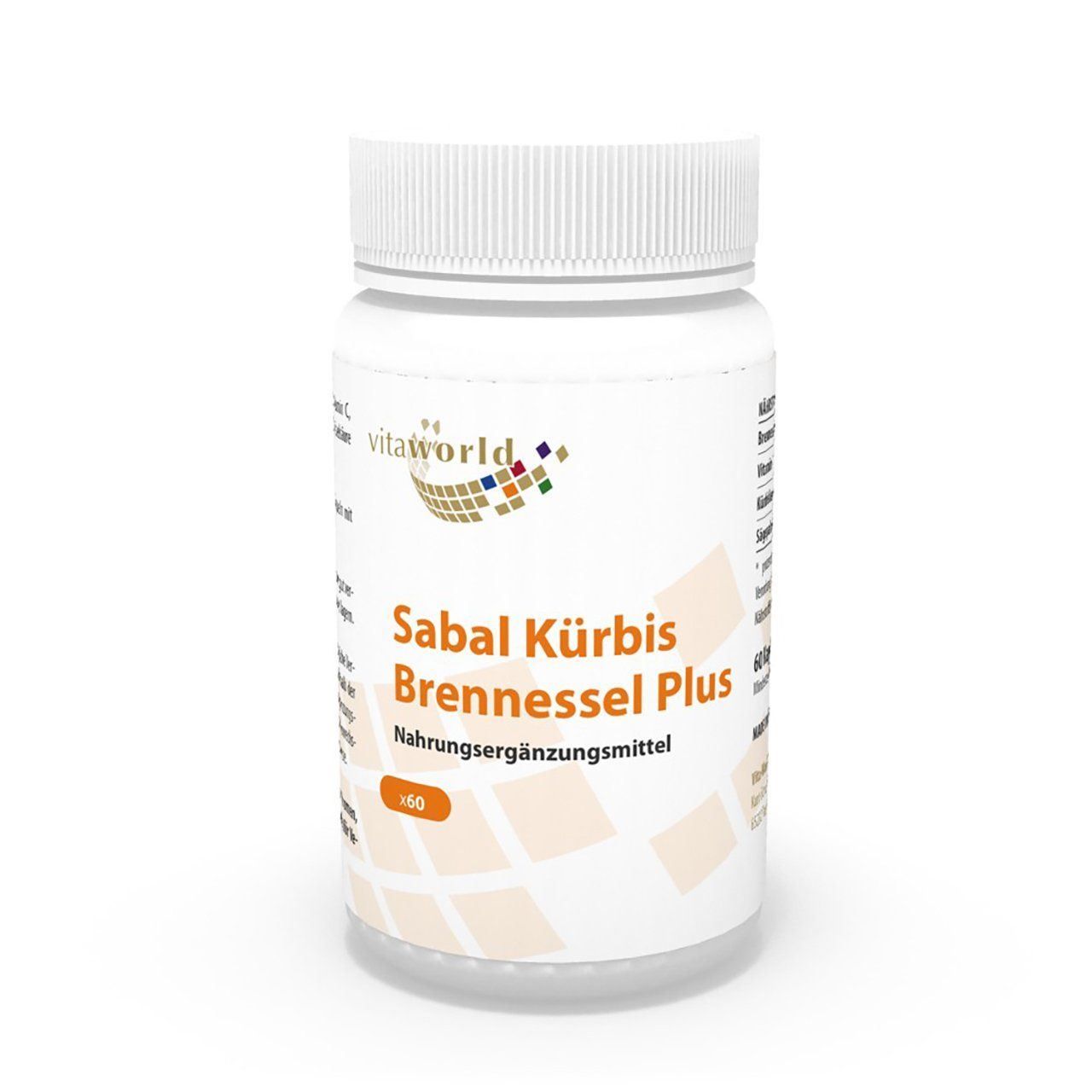 Nahrung, Vitamine & Mineralien: Sabal Kürbis Brennessel Plus 60 Kapseln – Neu und originalverpackt aus Tiefenbach von nhp-bedarf