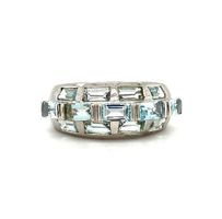 925 Silber - Ring Aquamarin