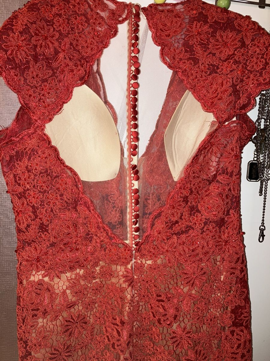 Vestiti: Tarik Ediz Red Dress – Usato da Basel venduto da DanF85 4