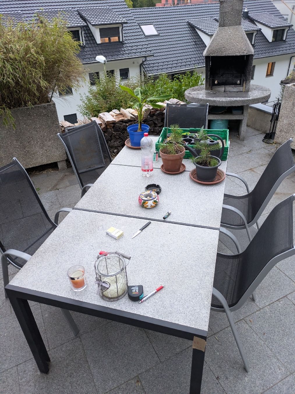 Tische: Gartentisch Stein  – Gebraucht aus waldenburg von vr161069 2