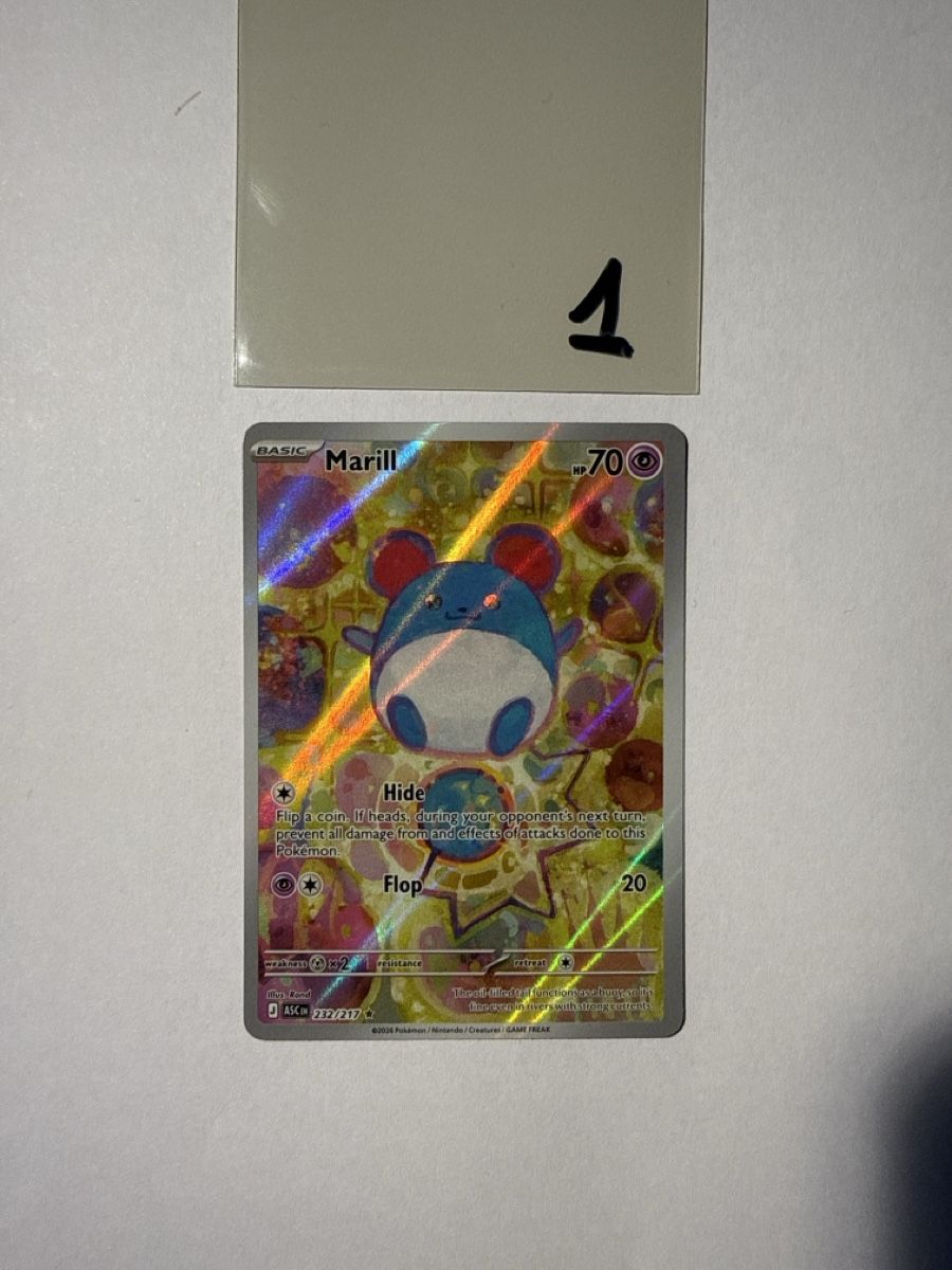 Pokémon Carte collezionabili: Marill - 232 – Nuovo (secondo la descrizione) da Ascona venduto da Prime333389