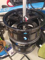 2stk Felgen JR3 17x8 ET35 4x100 Gloss Black