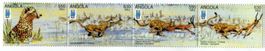 Briefmarken "Gepard". Angola