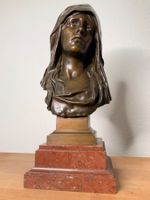 Bronze buste Sainte Vierge Marie