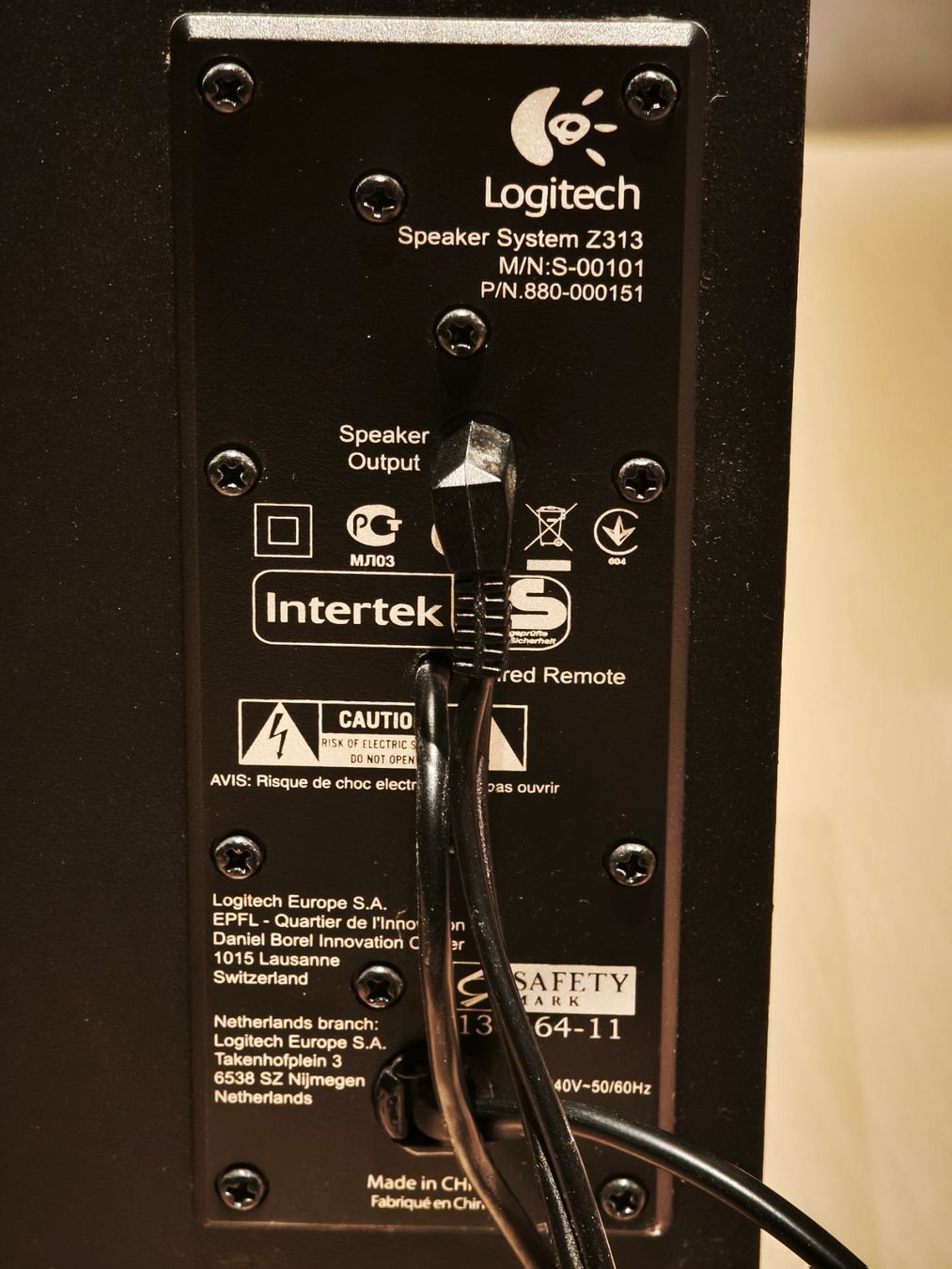 Logitech Casse acustiche: Logitech Lautsprechersystem – Usato da Uster venduto da pjotr01 3
