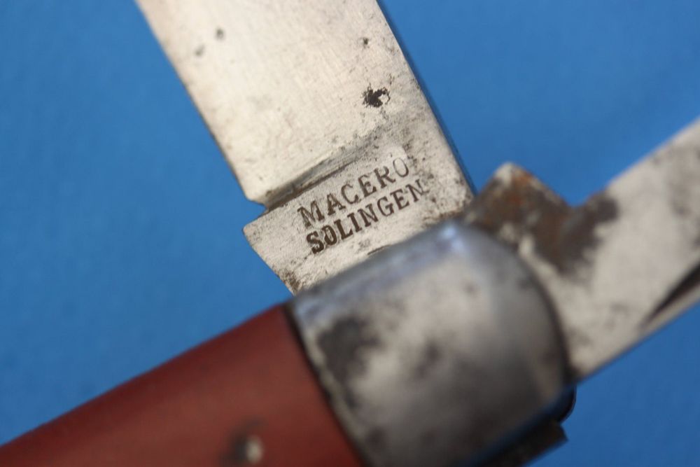 MACERO SOLINGEN MILITÄR SACKMESSER | Kaufen auf Ricardo