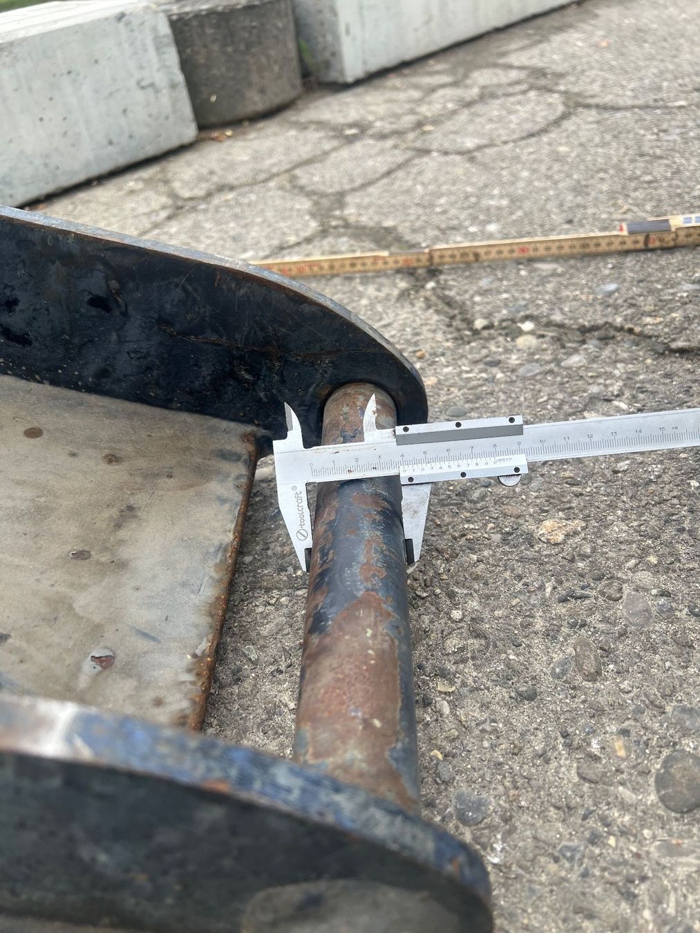 Escavatori: Bagger Schnellwechsler Adapter Hand – Usato da Treiten venduto da subaru79 1