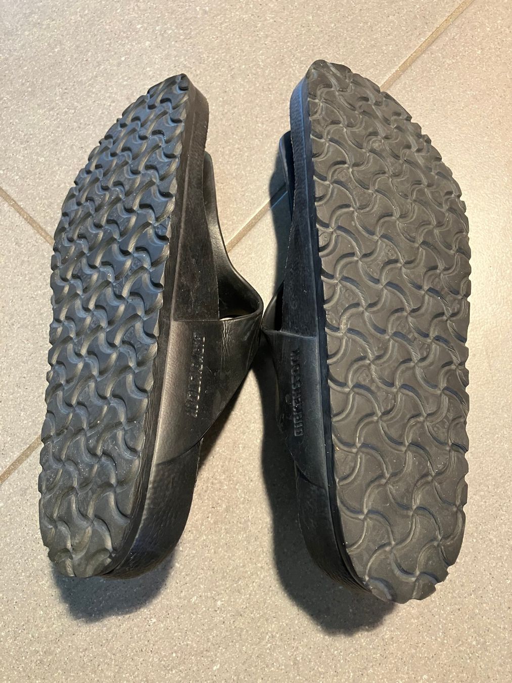Birkenstock Scarpe da uomo: Birkenstock Sandalen schwarz Grösse 40 – Nuovo (secondo la descrizione) da Winznau venduto da gugi2009 2