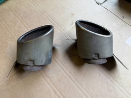 Sorties inox pour Porsche 911 / 993 d'origine