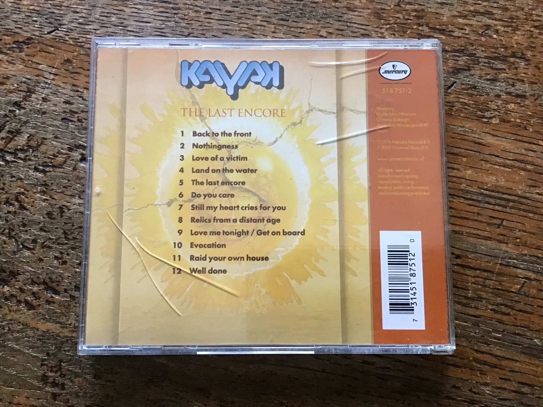 CDs: CD Kayak – D'occasion à Fully par Ruby97 2