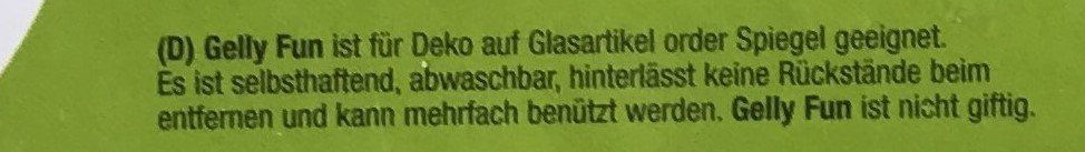 Tutte le decorazioni: GELLY-FUN NEU & ORIGINALVERPACKT – Nuovo e nell'imballaggio originale da Ostermundigen venduto da Kari1937 6