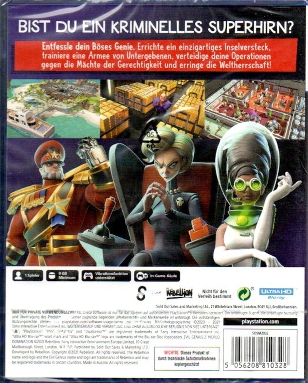 Giochi: Evil Genius 2 World Domination PS5 – Nuovo e nell'imballaggio originale da Schaffhausen venduto da Gemma_1966 1