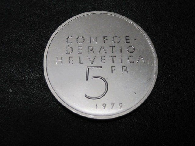 Alle Münzen: GEDENKMÜNZE sFr. 5.00,  ALBERT EINSTEIN – Gebraucht aus Zürich von Fredor01 1