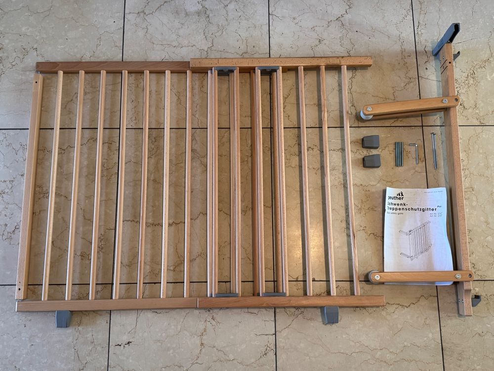 Geuther Treppenschutzgitter Plus 95-135 cm 1