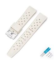 Blancpain X Swatch Armband beige für Arctic Ocean neu 22 mm