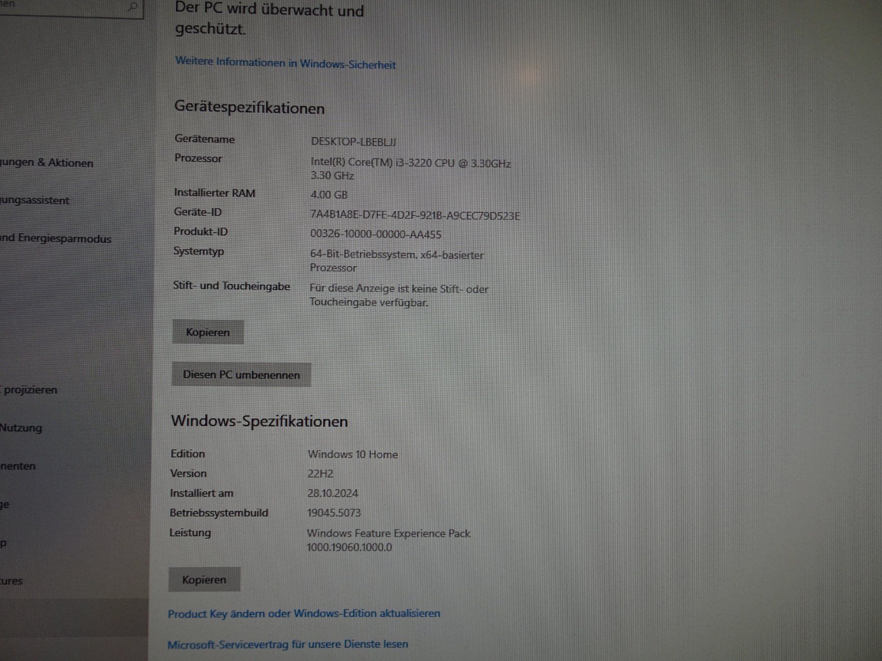 PC: PC Desktop Win. 10 Microsoft Office Professional Plus 2024 – Usato da Schenkon venduto da Recar 3