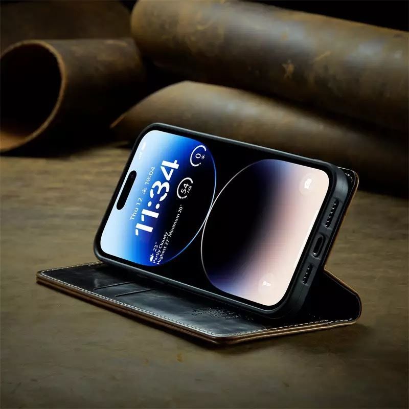 Cover & Protezioni schermo: CaseMe iPhone 14 Pro Max Leder Case – Nuovo e nell'imballaggio originale da Zürich venduto da Store-247 2