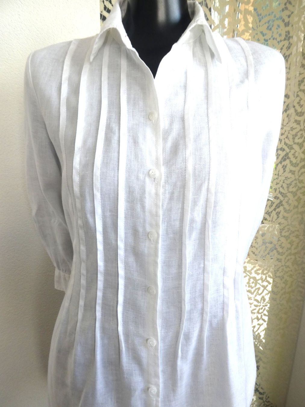 Camicette: FELDPAUSCH Leinen Bluse Long Bluse Top Zustand, Gr. 38 – Nuovo (secondo la descrizione) da Berneck venduto da chouchou1415 1