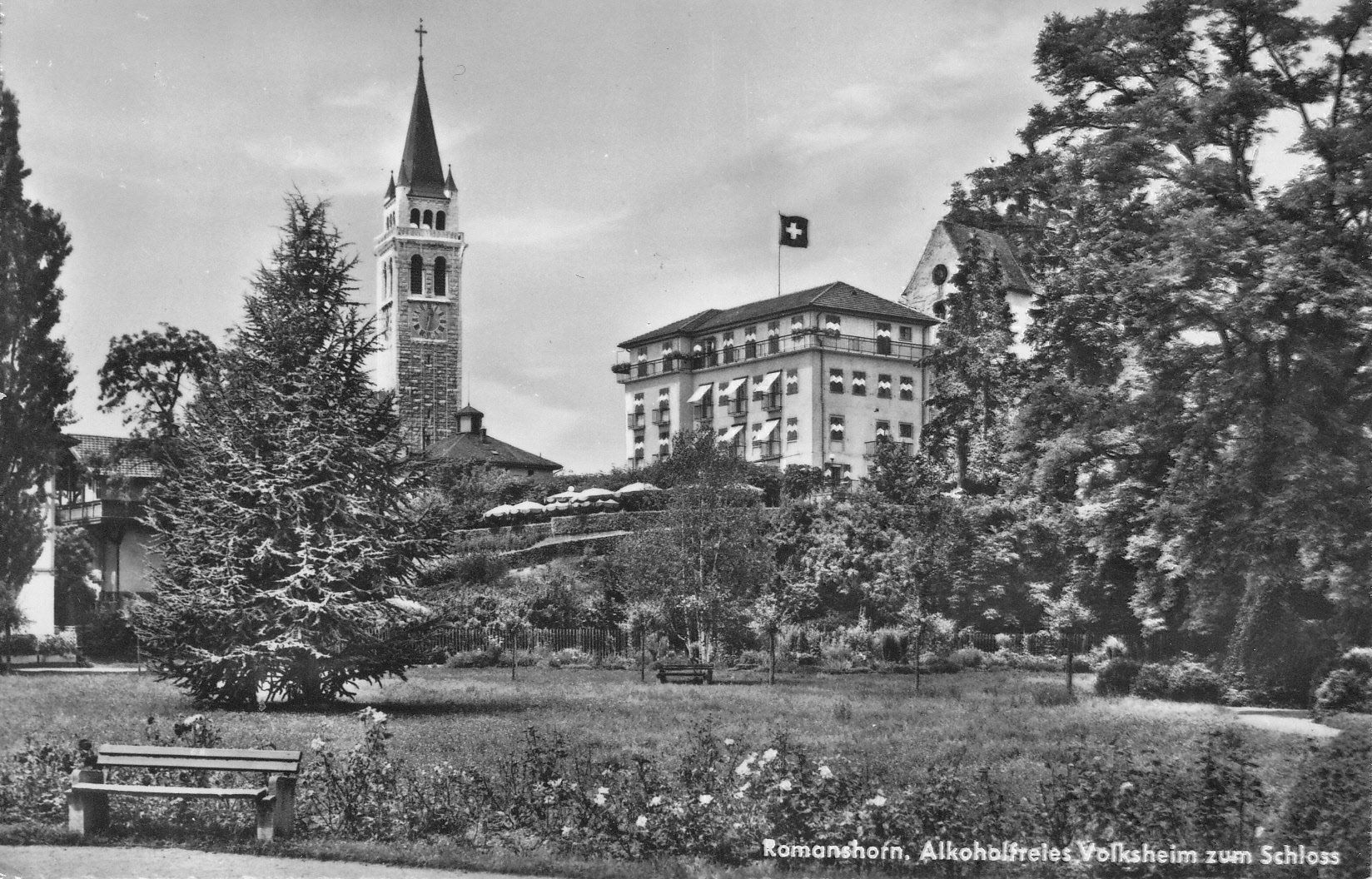Cartoline postali: Romanshorn, 1957 – Usato da Bürglen TG venduto da StampGraf