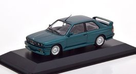 BMW M3 E30 1986-1990 dunkelgrün met.     1:43 von MaXichamps