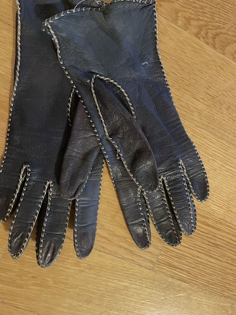 Guanti & manicotti: Handschuhe Lederhandschuhe Damen Winterhandschuhe Grösse S – Usato da Rüschlikon venduto da leo_mwz2 5