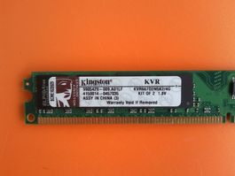 Kingston KVR667D2N5K2/4G Ein Module