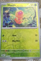 Pokemon Karte Weedle Holo Top Zustand!
