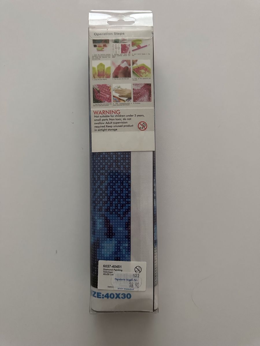 Kit bricolage: 5D Diamantbild Tiger-Baby – Nuovo e nell'imballaggio originale da Glattbrugg venduto da sab_989l 1