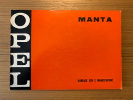 Opel Manta Betriebsanleitung