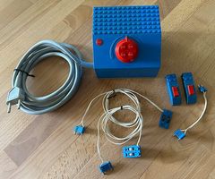 LEGO | Blauer Trafo 740 für 12V Eisenbahn | Transformator
