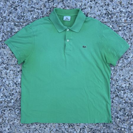 Vintage Lacoste green polo shirt